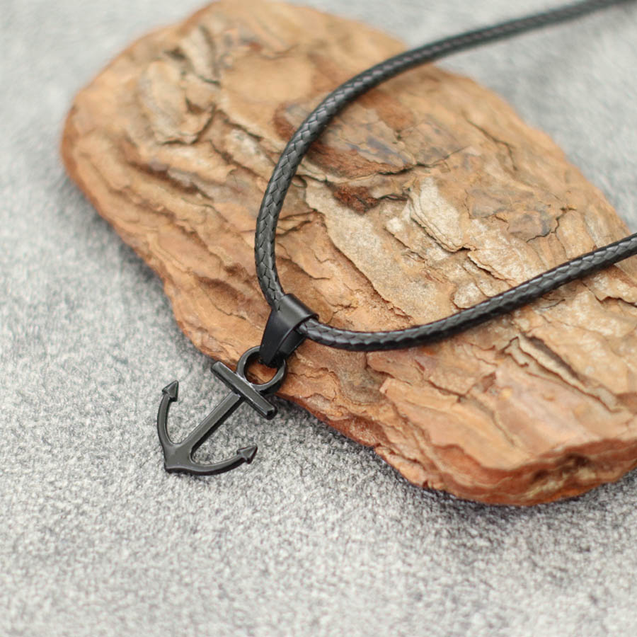 Battle Rope Anchor - Seri Laut Kalung Liontin Kemudi Jangkar
