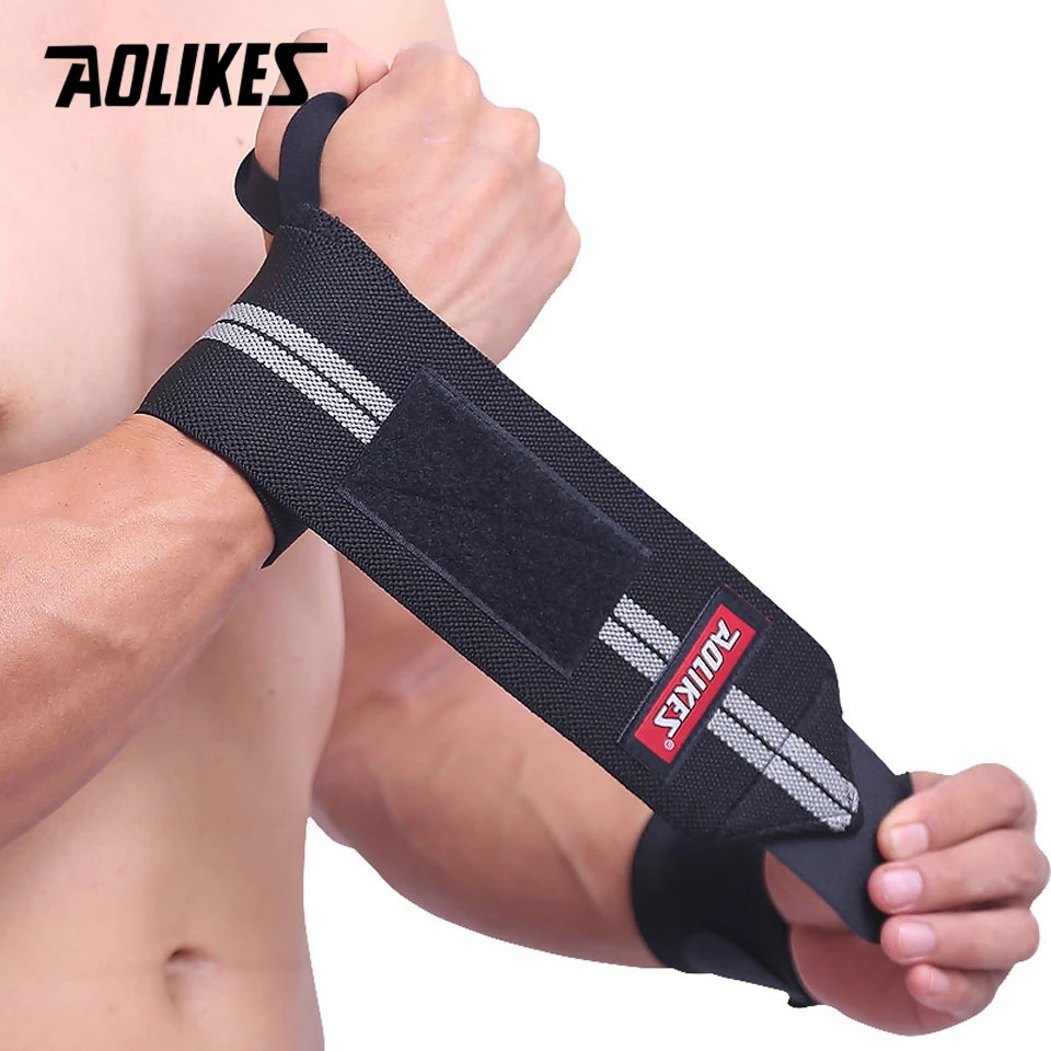 Crossfit Training Gear - AOLIKES 1 Pasang Gelang Pergelangan Tangan