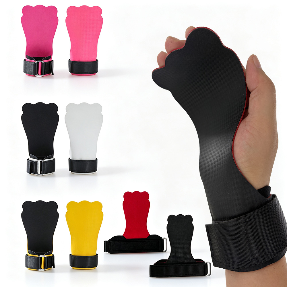 Crossfit Training Gear - Pegangan Tangan Angkat Beban Karet Kevlar
