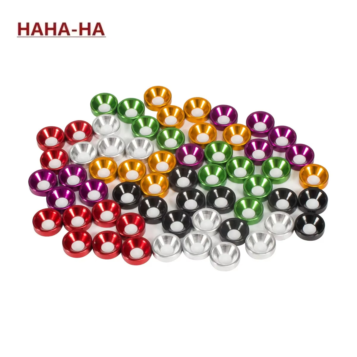 Head Racket Boom - Paduan Aluminium M3 Anodized Countersunk Mesin