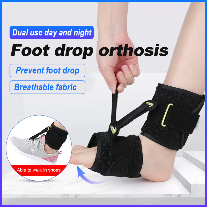 Ankle Mobility Band - Penjepit kaki Jatuh dapat disesuaikan uniseks,