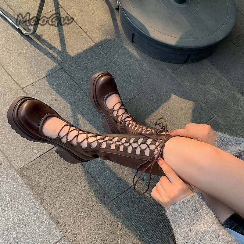 Sepatu bot setinggi lutut wani - Crossfit Outfit ulasan dan harga