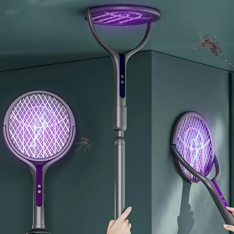 Raket Pembasmi Serangga Putar  - Head Racket Boom ulasan dan harga