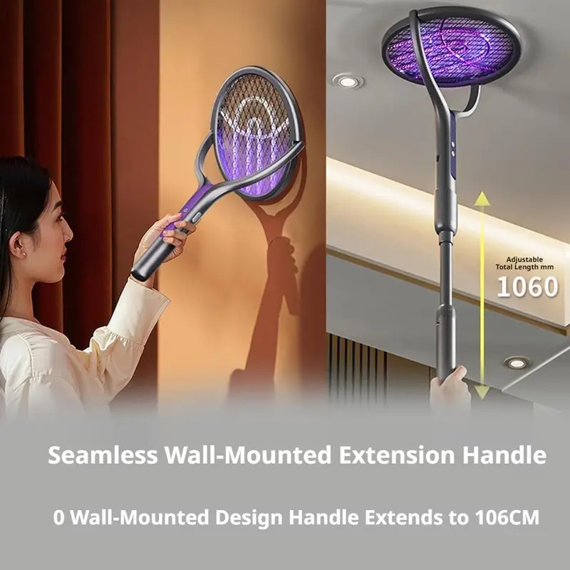 Raket Pembasmi Serangga Putar  - Head Racket Boom ulasan dan harga