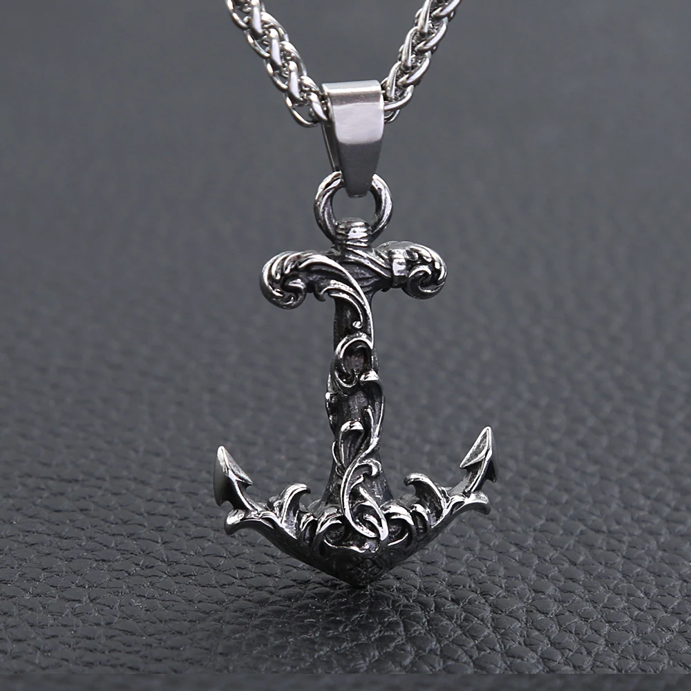 Kalung liontin jangkar besi ta - Battle Rope Anchor ulasan dan harga