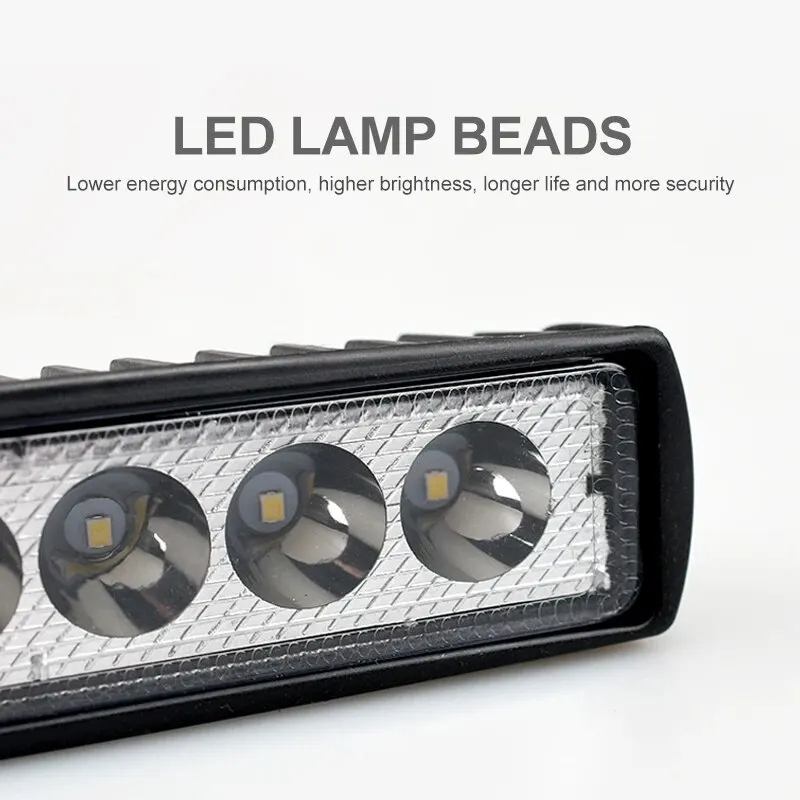 Lampu Kerja LED Bentuk Strip L - Head Racket Boom ulasan dan harga