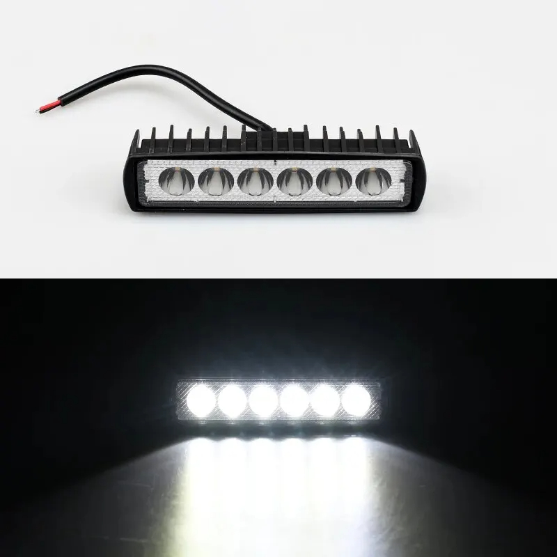 Lampu Kerja LED Bentuk Strip L - Head Racket Boom ulasan dan harga