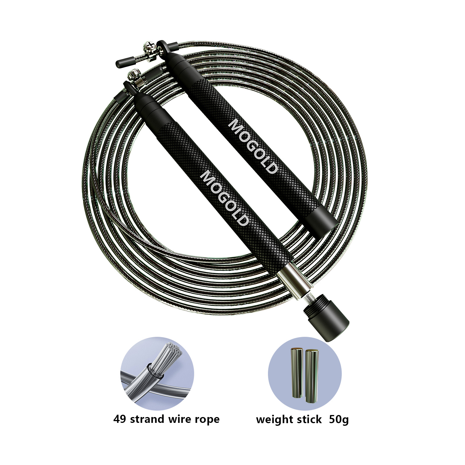 Crossfit Weighted Jump Rope Gy - Crossfit No Equipment Workouts ulasan dan harga